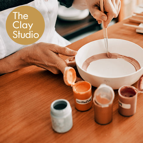 2:00 - 4:00 PM The Clay Studio Pottery Painting
